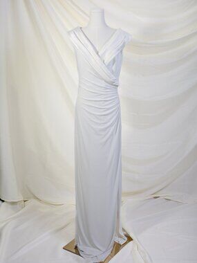 Lauren by Ralph Lauren white maxi dress NWT